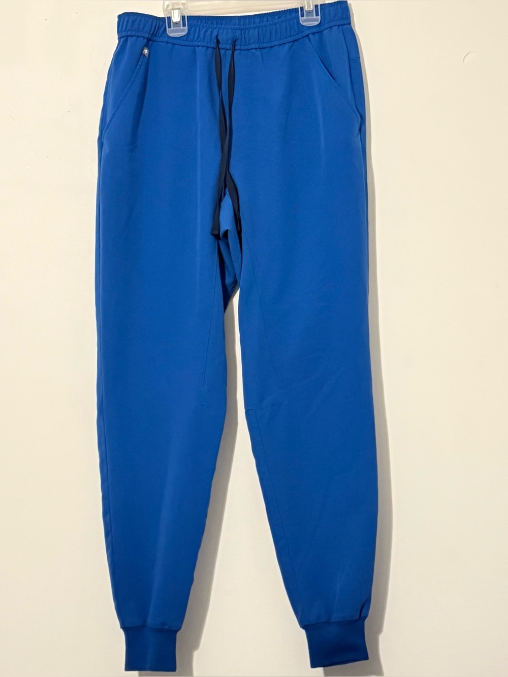 FIGS Technical Collection Slim Jogger Scrub Pants Blue Size Medium